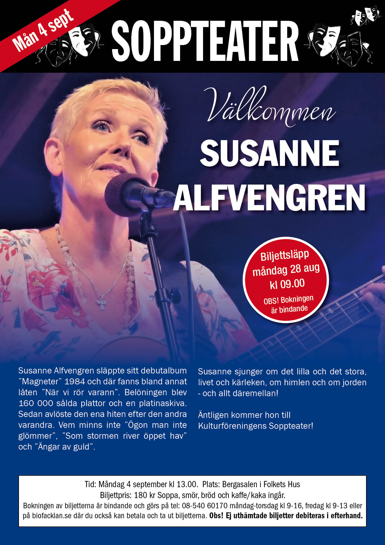 Soppteater: Välkommen Susanne Alfvengren